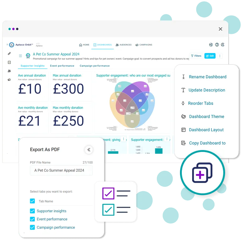 Save time and reduce errors with clever enhancements to dashboard tabs