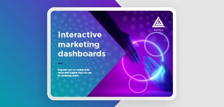 Interactive marketing dashboards