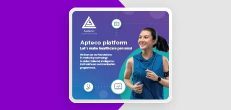 Apteco healthcare platform brochure