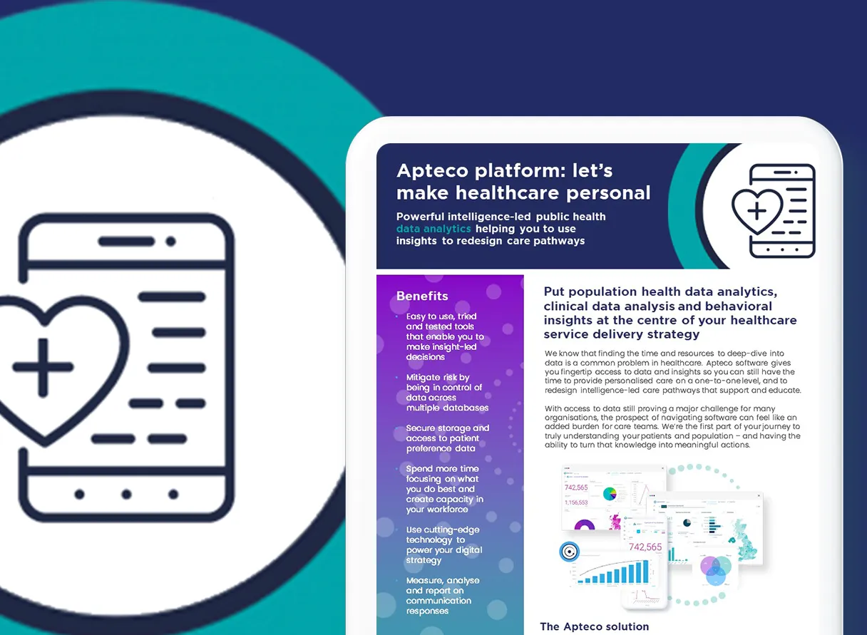 Powerful public health data analytics