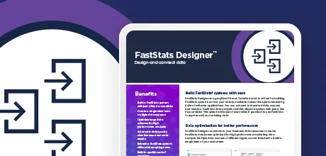 FastStats Designer product sheet