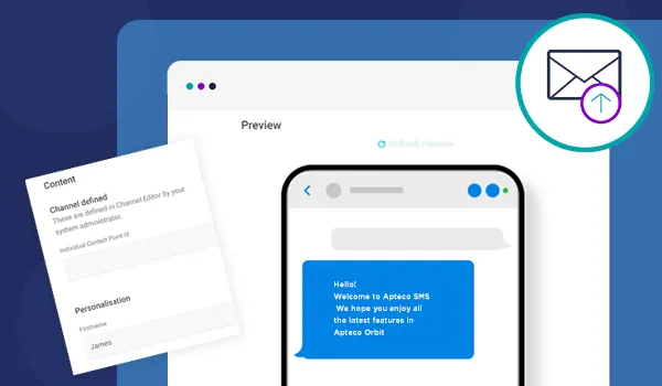 Die Einführung des Apteco SMS Services