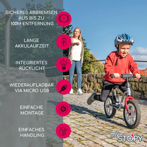 Laufradbremse für PUKY – Bild 2