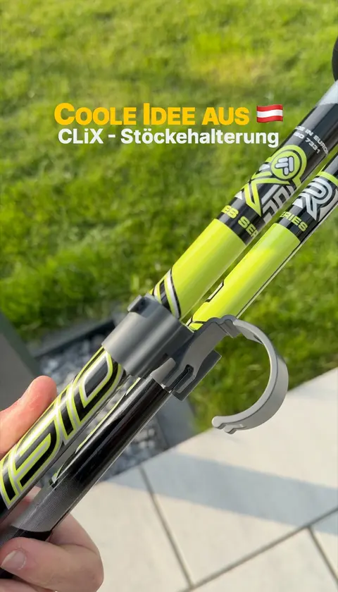 CLiX YOUR STIX - Stock-Halterung – Video Vorschau
