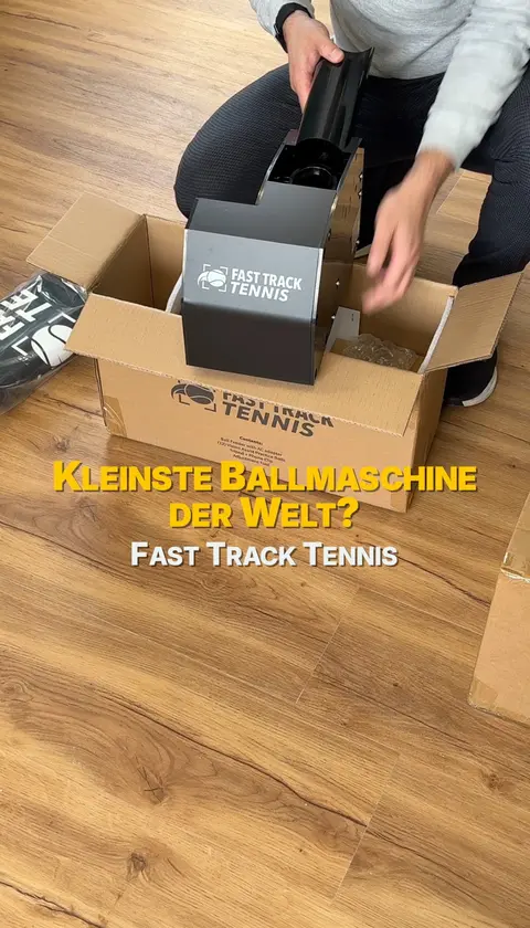 Fast Track Tennis - Ballmaschine – Video Vorschau