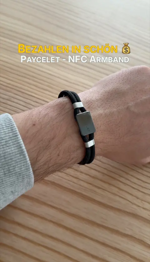 PAYCELET ONE - Bezahlarmband – Video Vorschau