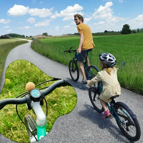Zughilfe für Kinderfahrräder – Bild 1