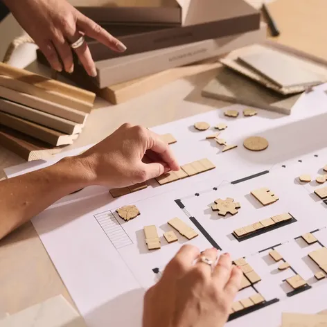 Room Planner aus Holz
