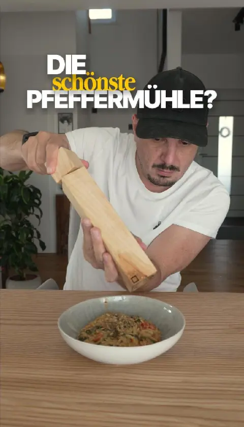 Handgefertigte Pfeffermühle – Video Vorschau