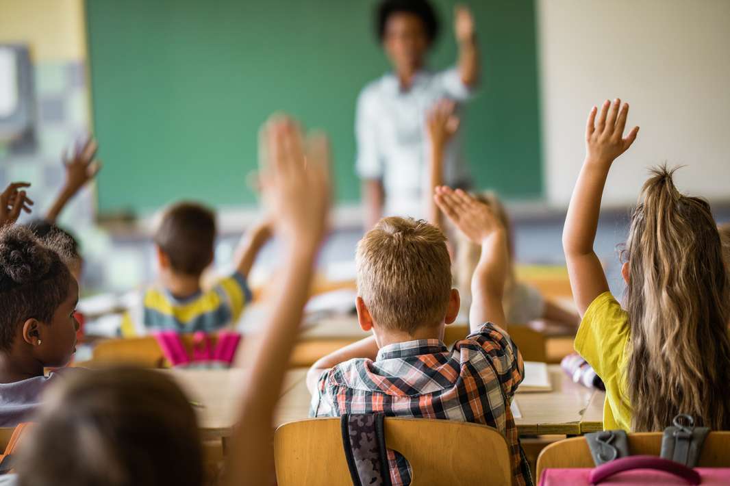 Class Room with attending students