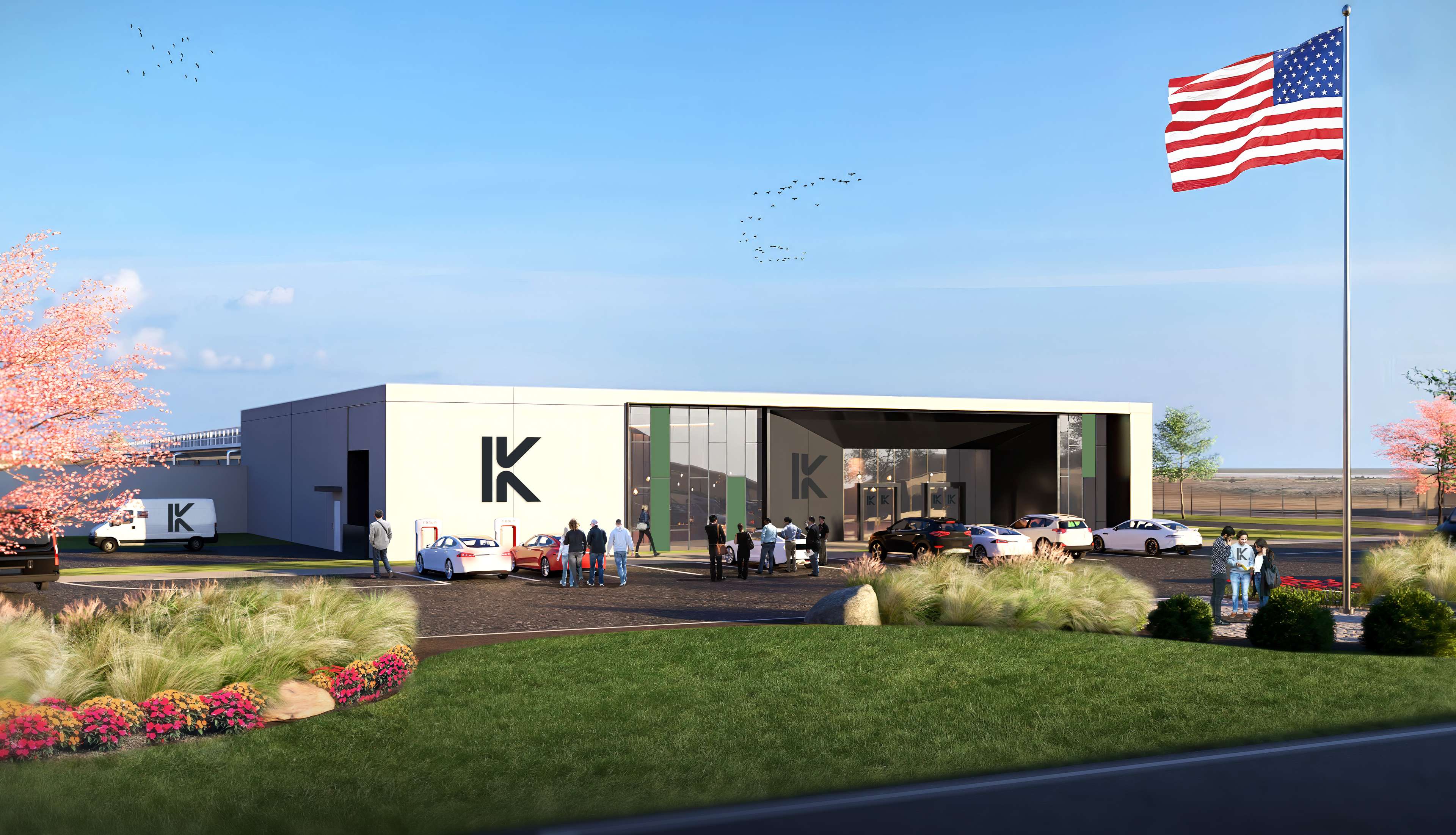 Entrance of Moses Lake Data Center