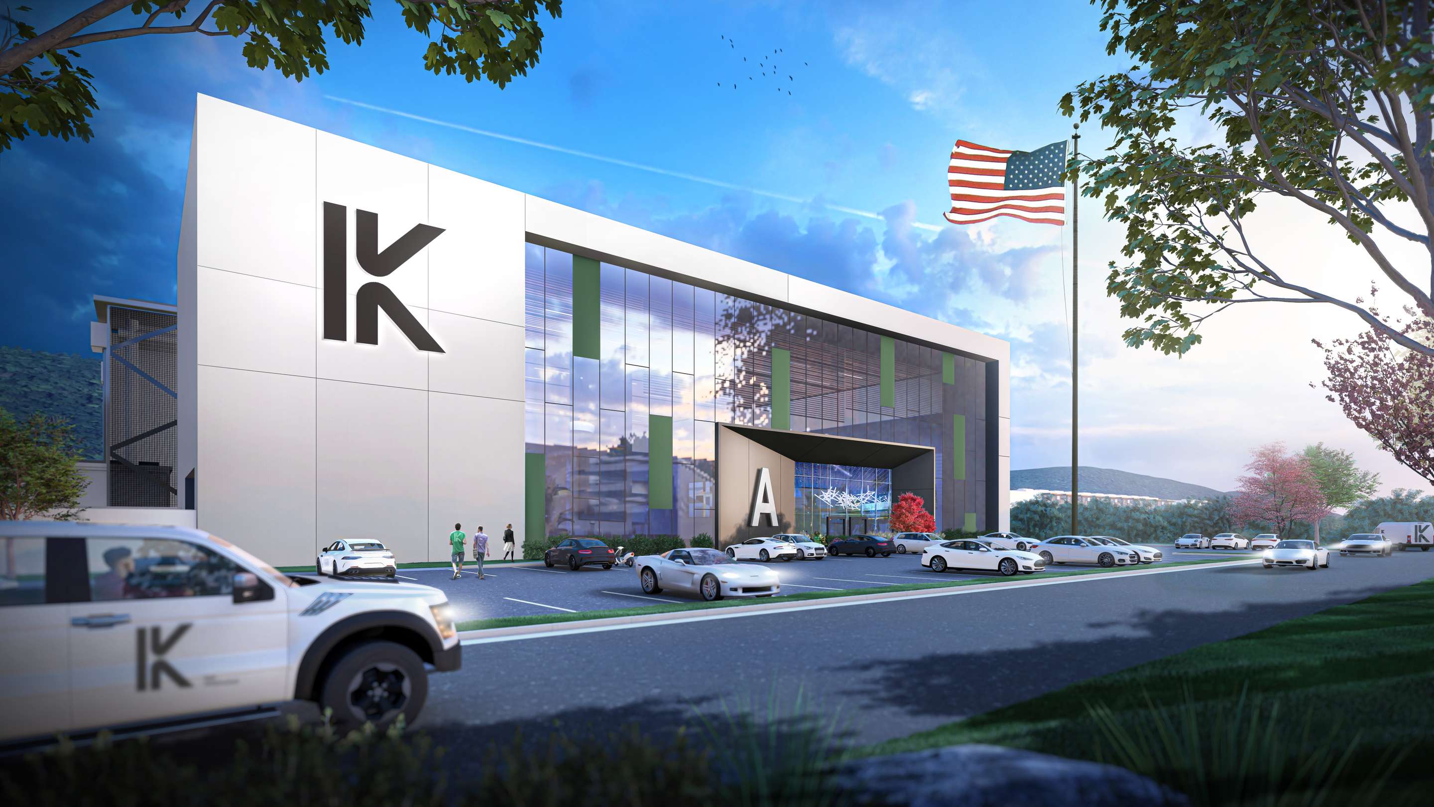 Render of Panther Creek Entrance