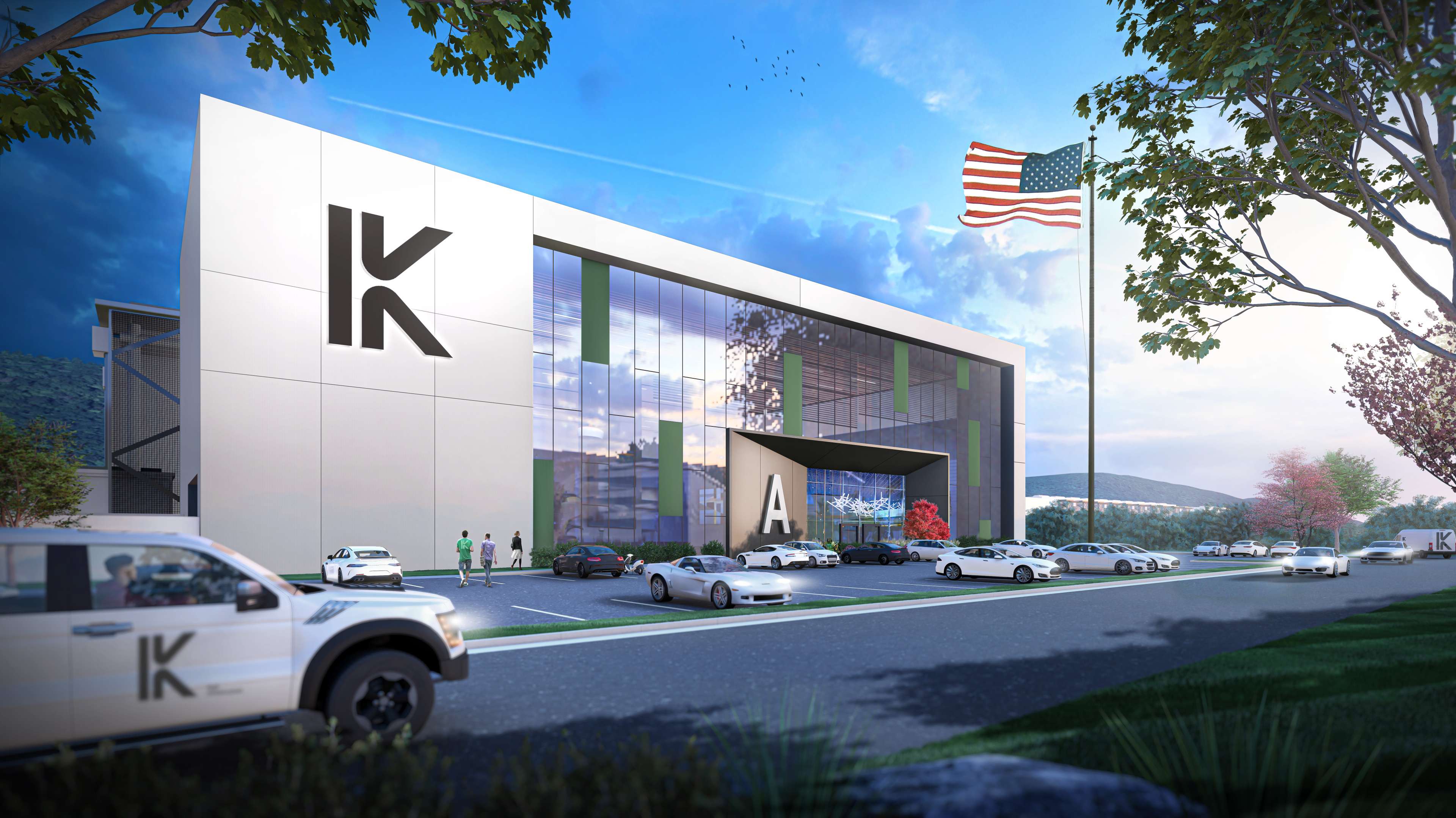 Render of Panther Creek Entrance