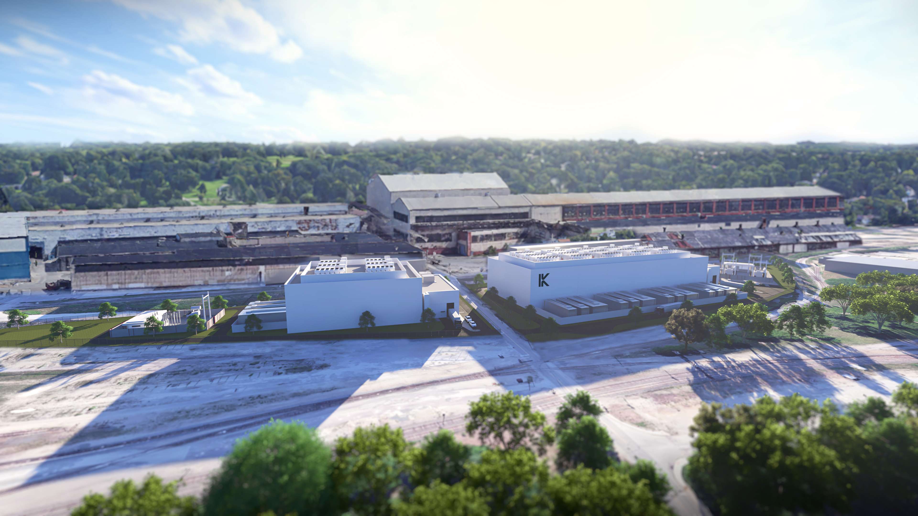 Arieal Shot of Sharon