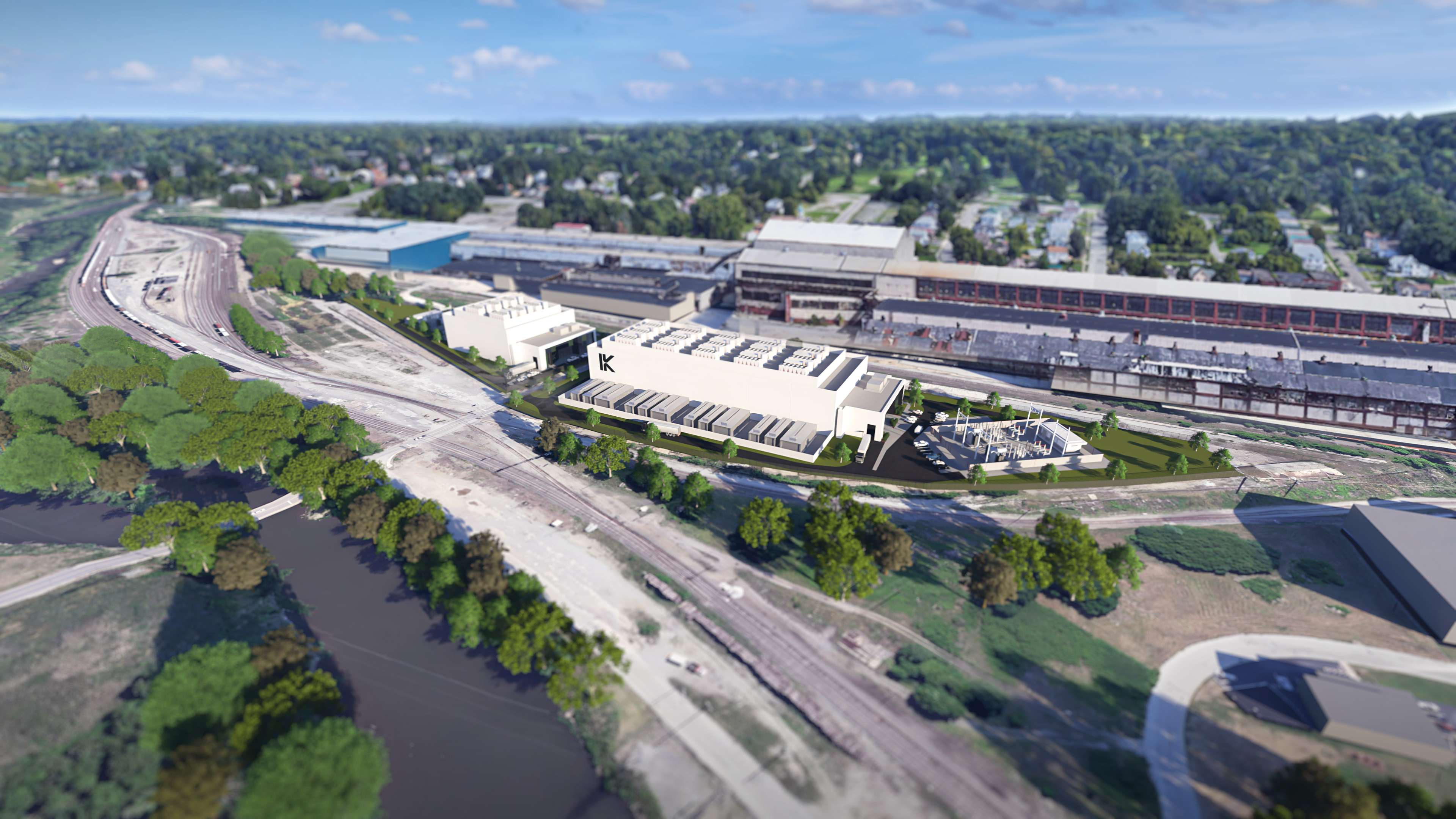 Arieal Shot of Sharon