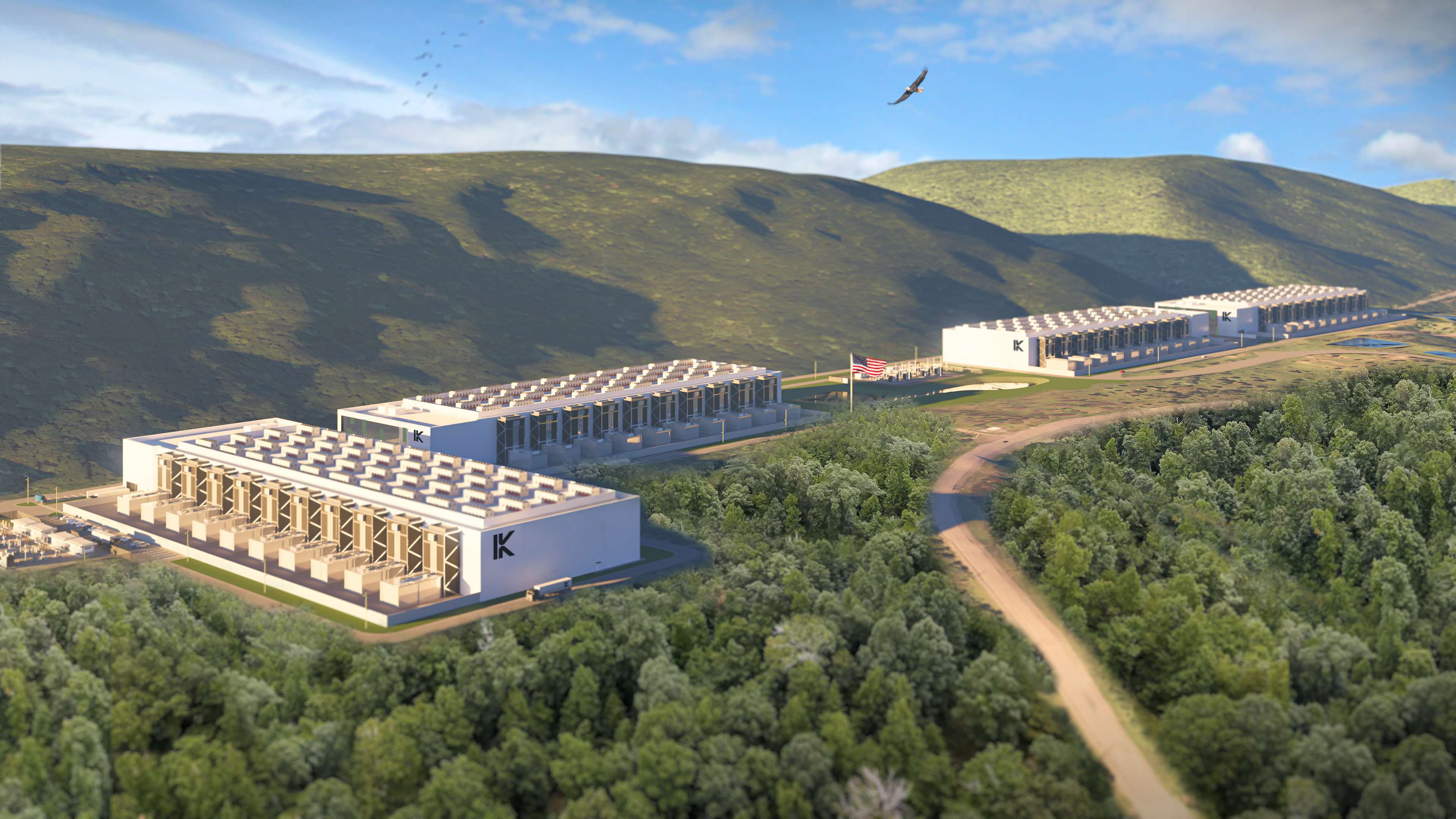 Arieal Shot of Panther Creek