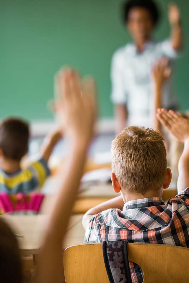 Class Room with attending students