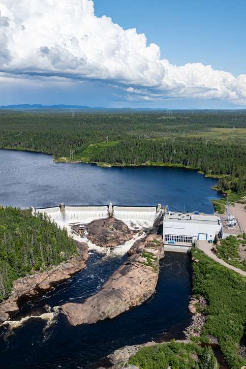 Hydrodam in Quebec