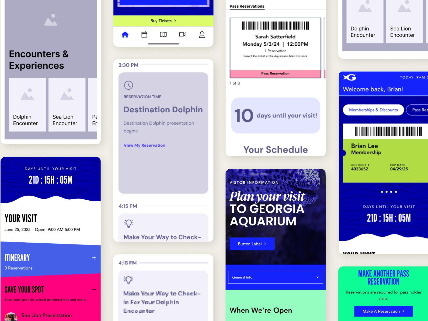 Curated web experiences