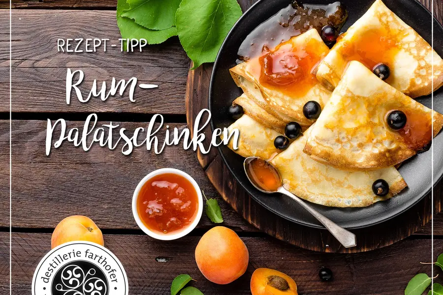 Rezept – Desserts – Rum-Palatschinken