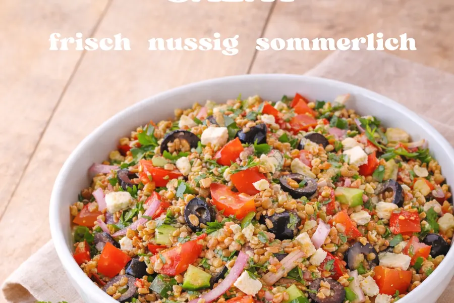 Rezept - Hauptgericht - Einkornsalat