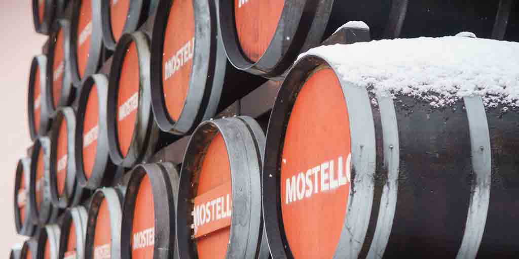 Mostello im Schnee