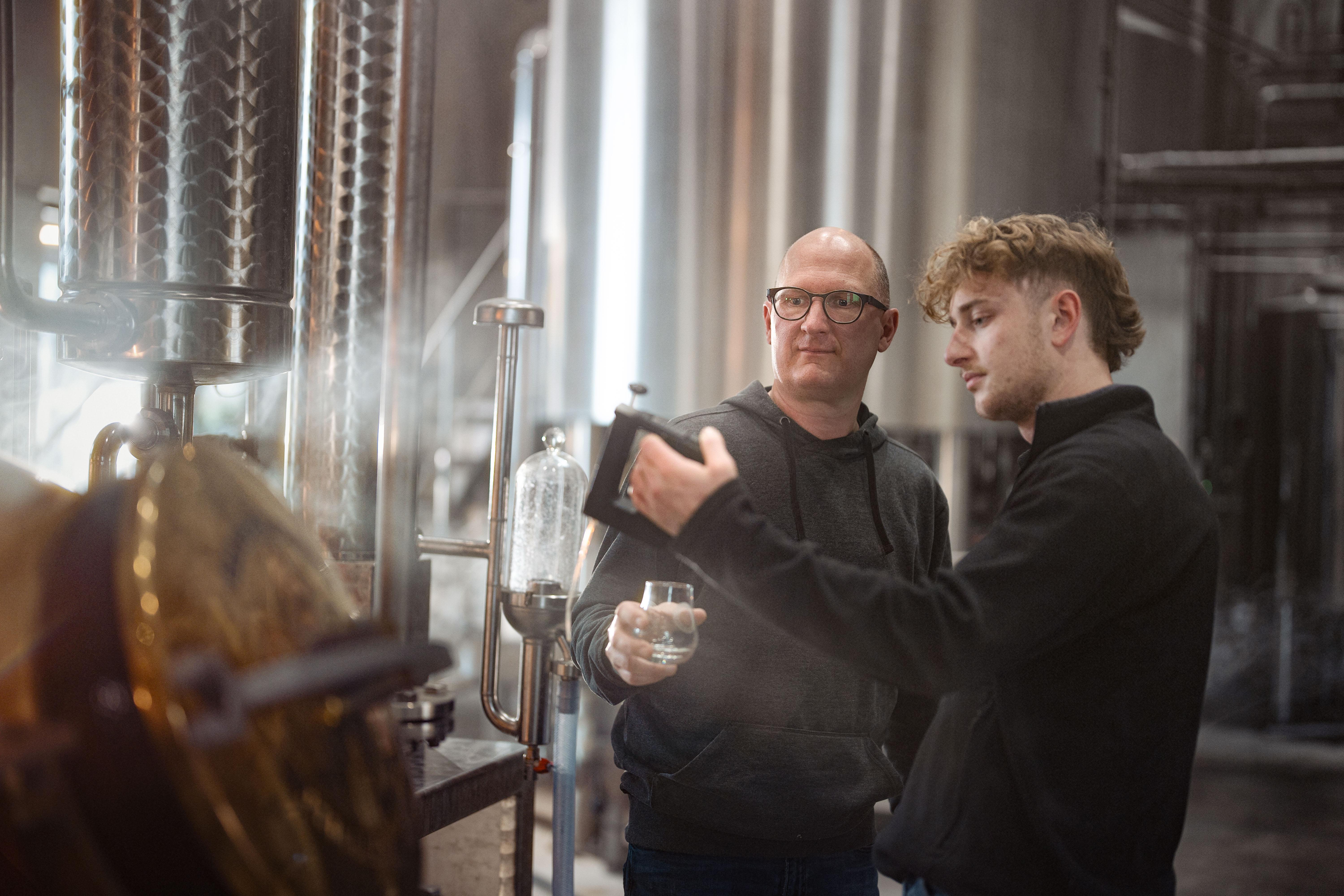 Whisky-Brauerei