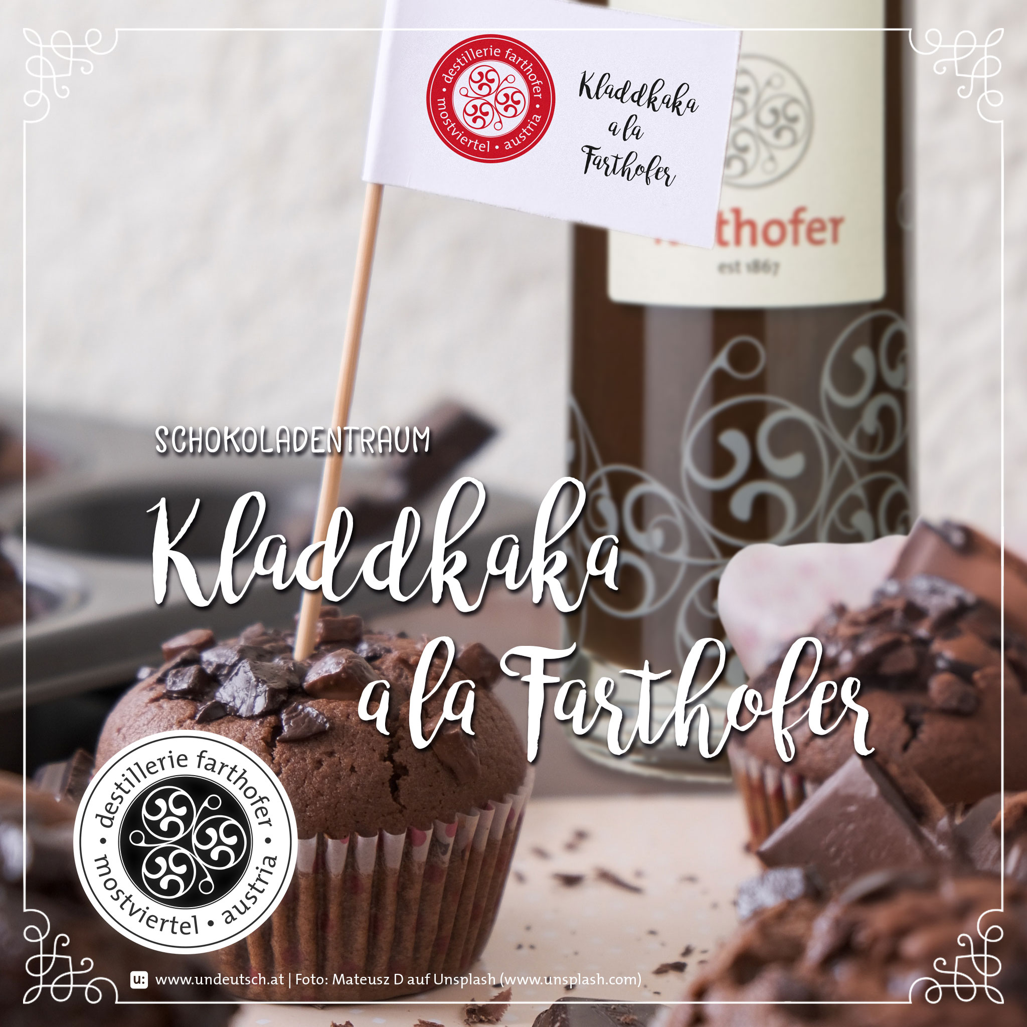 Rezept – Desserts – Kladdkaka a la Farthofer
