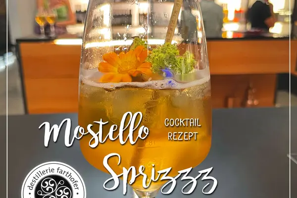 Rezept – Cocktail – Mostello Sprizzz