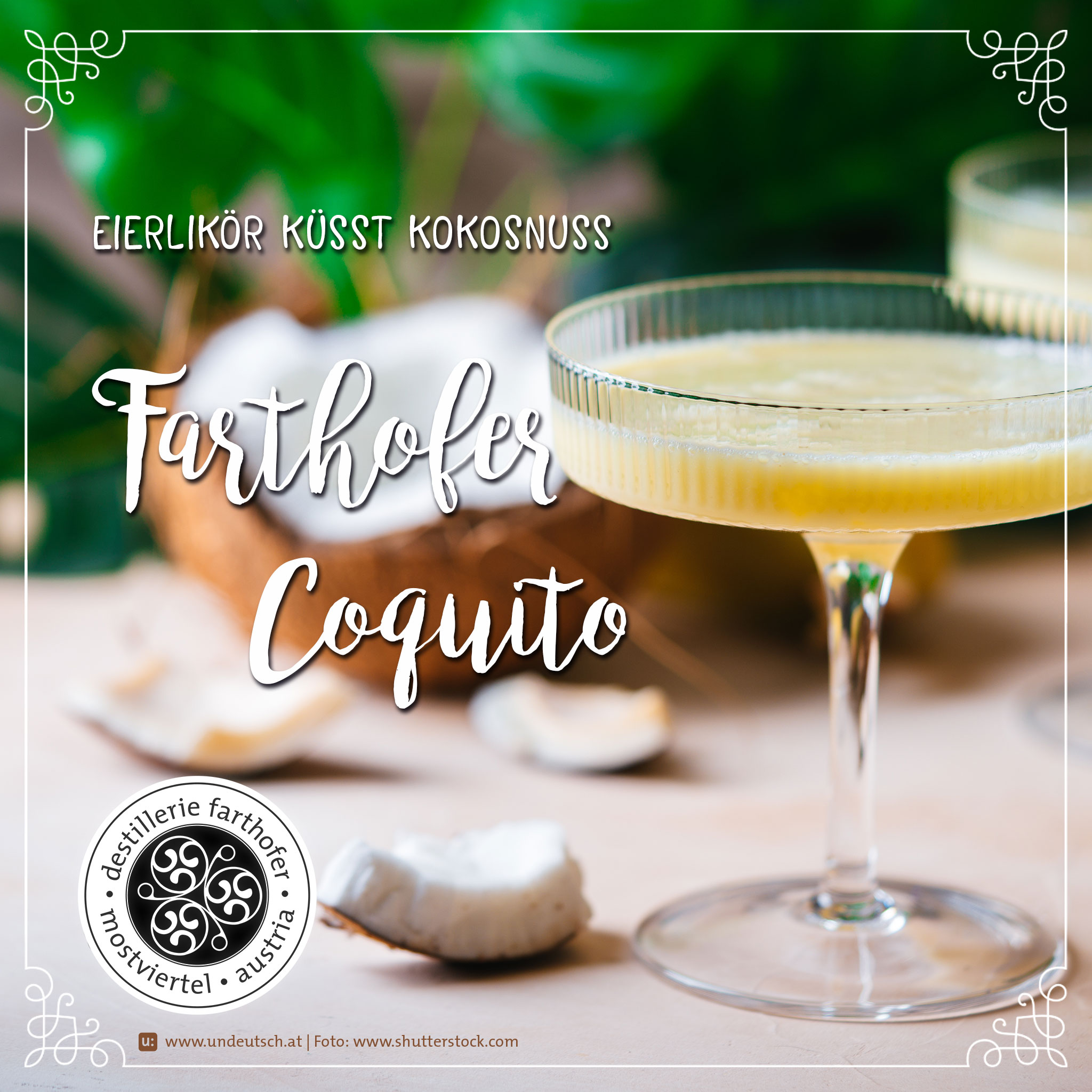 Rezept – Cocktail – Farthofer Coquito