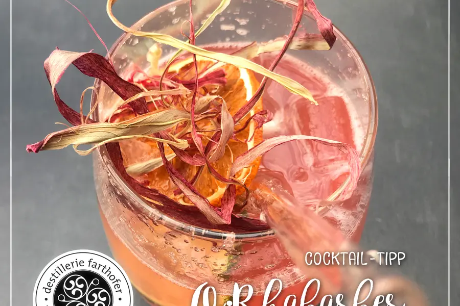 Rezept – Cocktail – O•Rharbarber