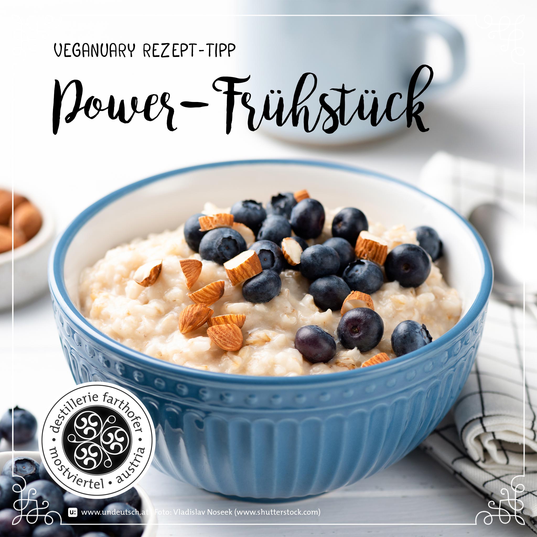 Rezept – Frühstück – Veganuary Power-Frühstück