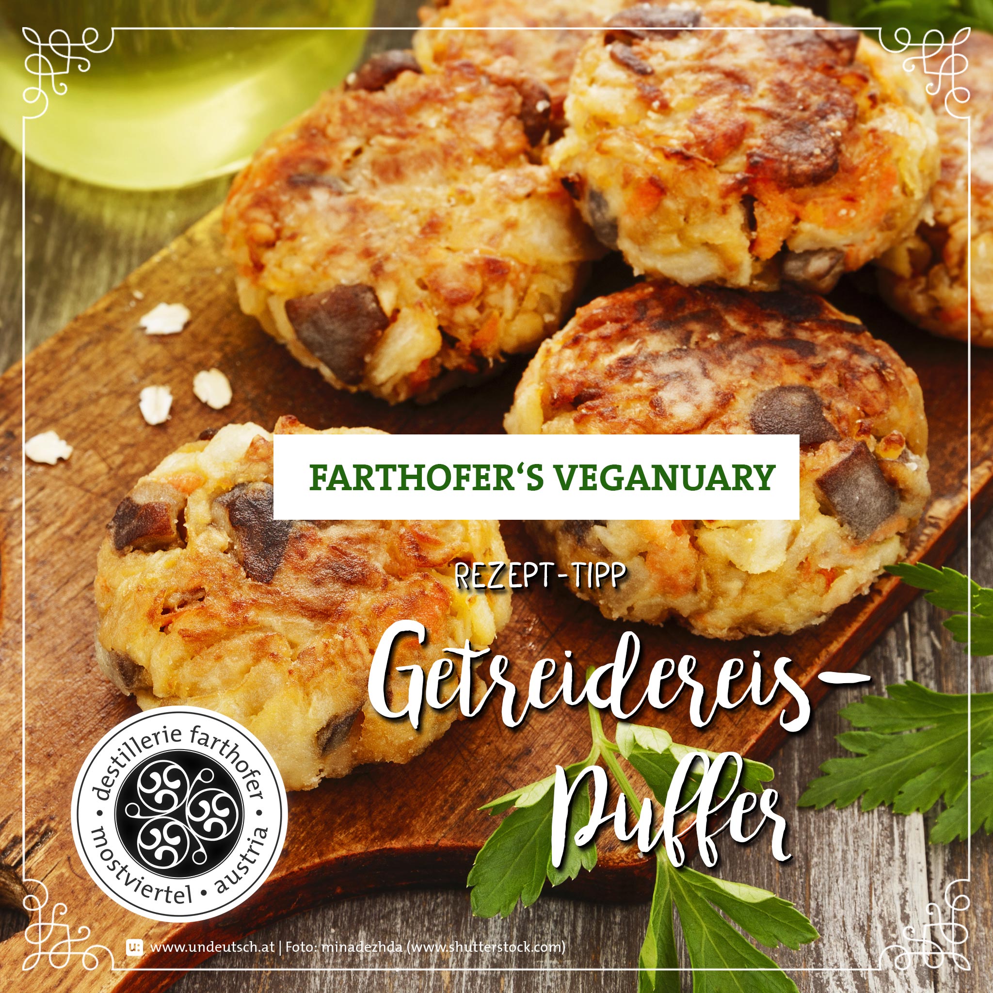Farthofer’s Veganuary Getreidereis-Puffer