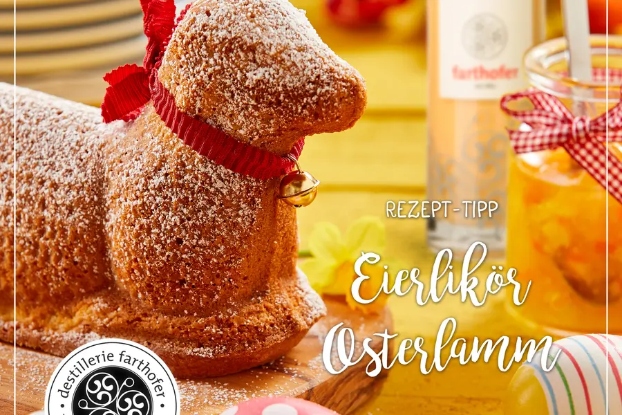 Rezept – Dessert – Eierlikör Osterlamm