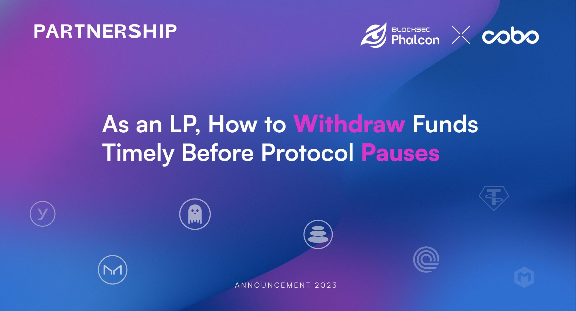 As LPs, How to Withdraw Funds Timely Before Protocol Pauses