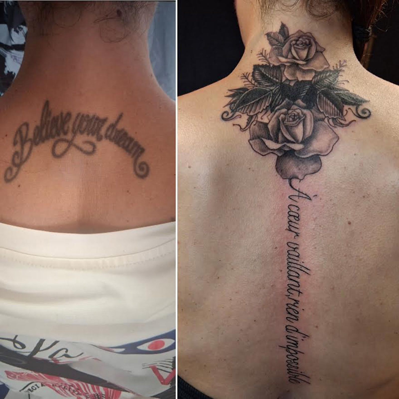 Peut-on vraiment recouvrir n'importe quel tatouage ? | Cover Tattoo Bastia & Orange