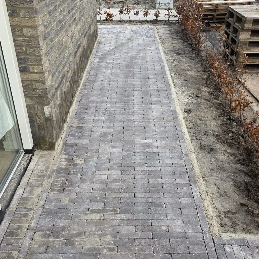 Straatwerk nieuwbouw in bakel 05