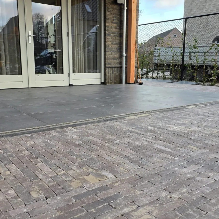 Straatwerk nieuwbouw in bakel 08