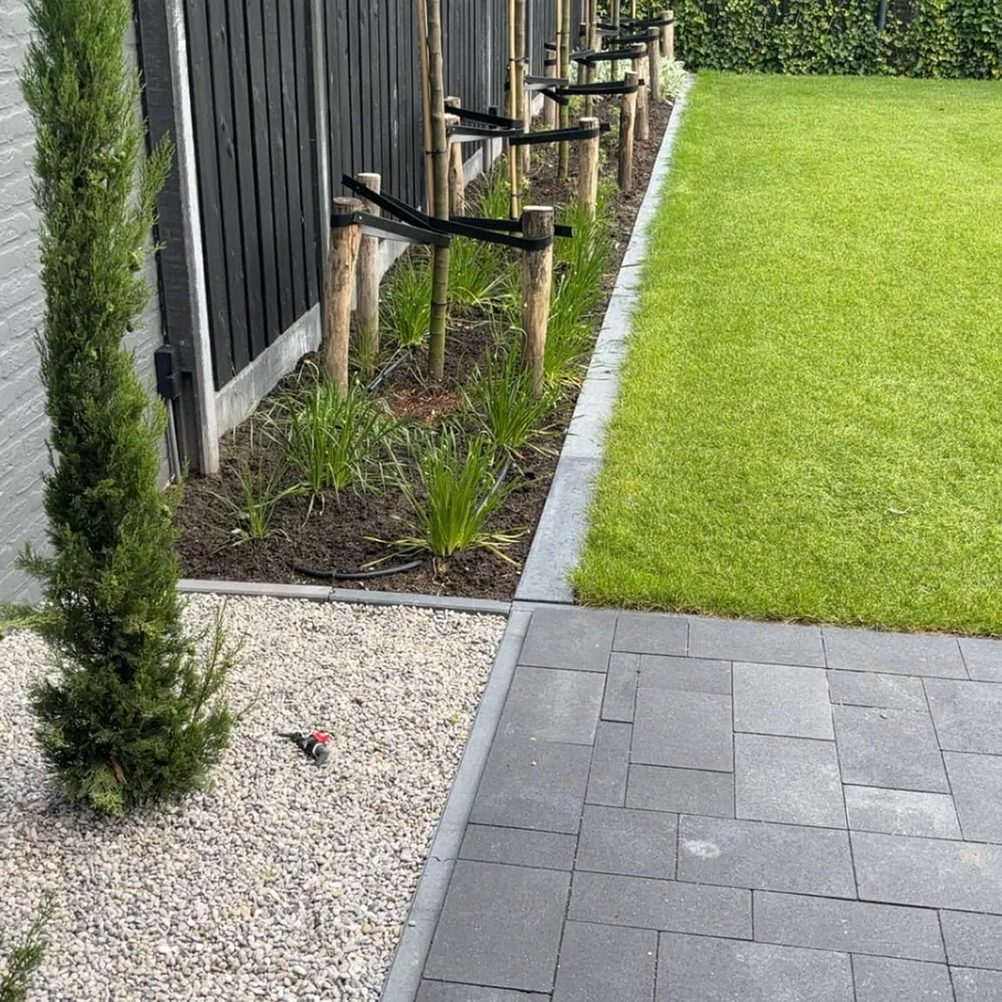 Voorjaarsaanleg voor en achtertuin in deurne 13