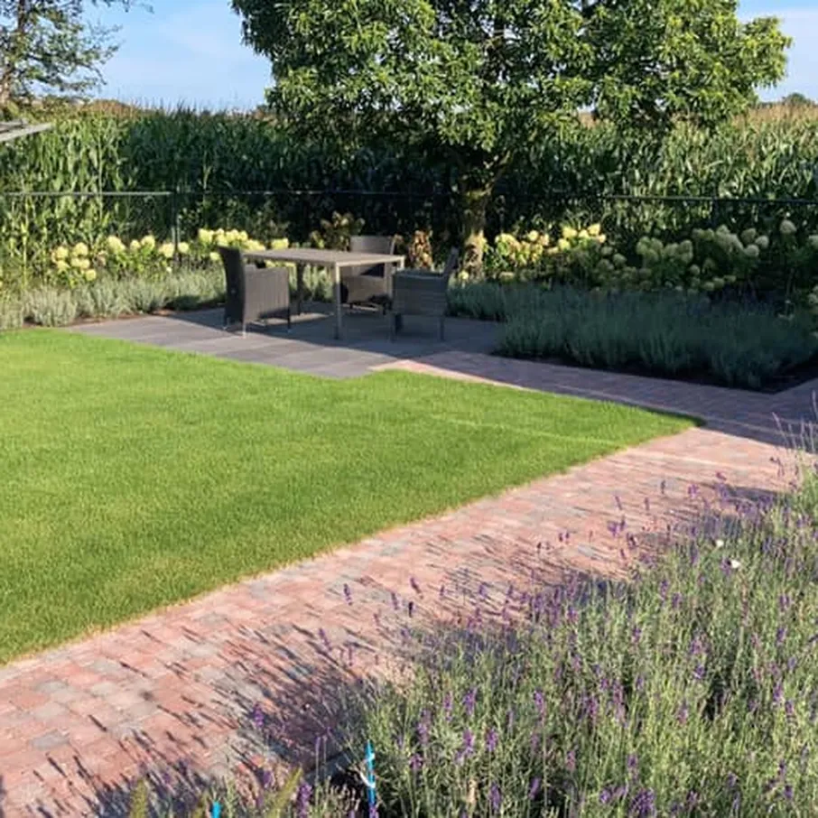 Bloeiende tuin in walsberg 07
