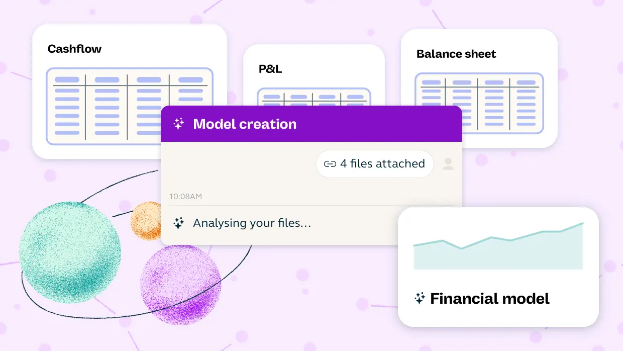 AI that builds your models with you.