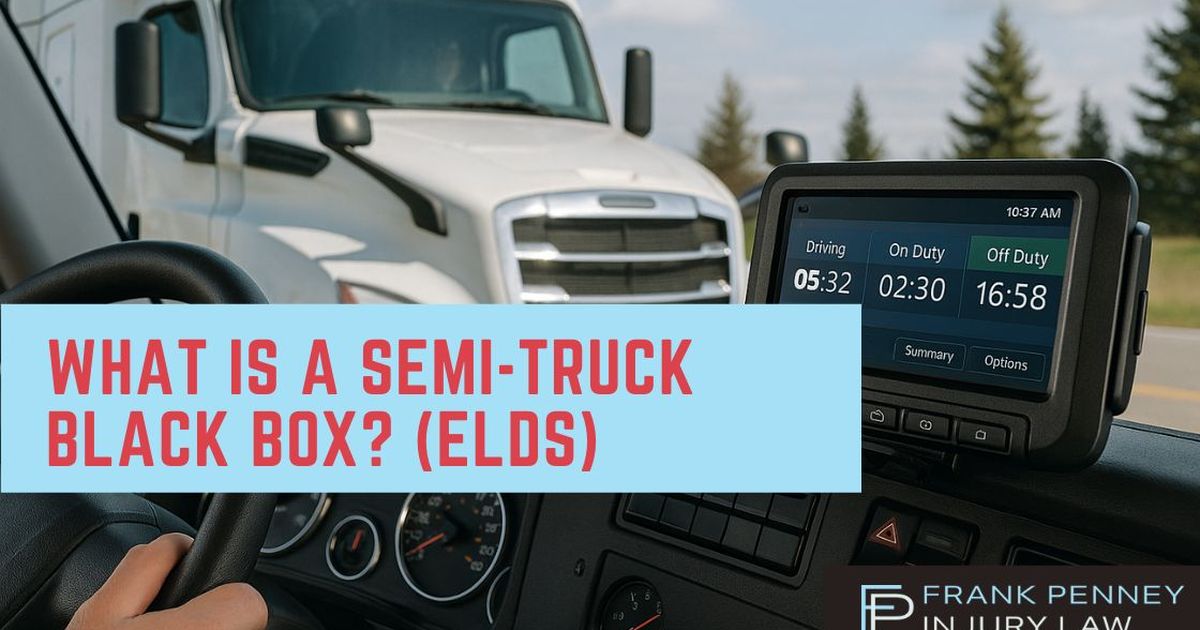 What is a Semi-Truck Black Box? (ELDs)