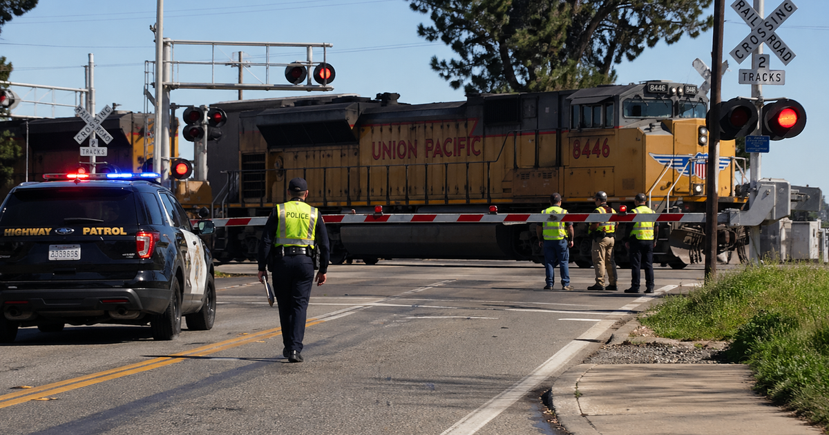 Pedestrian Killed in North Highlands Train Collision Near Walerga Road