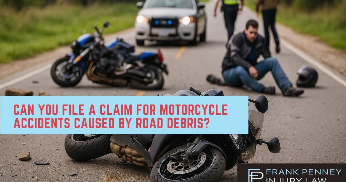 Can You File a Claim for Motorcycle Accidents Caused by Road Debris?