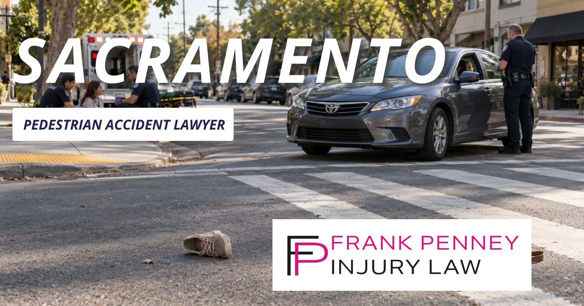 Sacramento Pedestrian Accident Lawyer