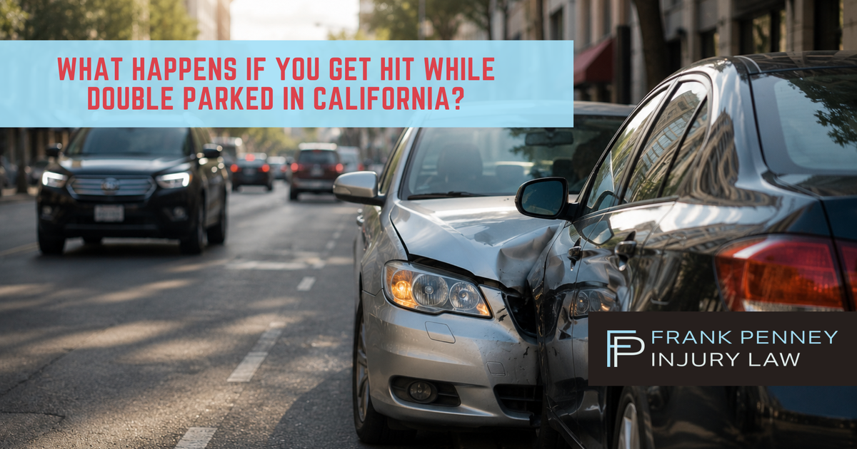 What Happens If You Get Hit While Double Parked in California?