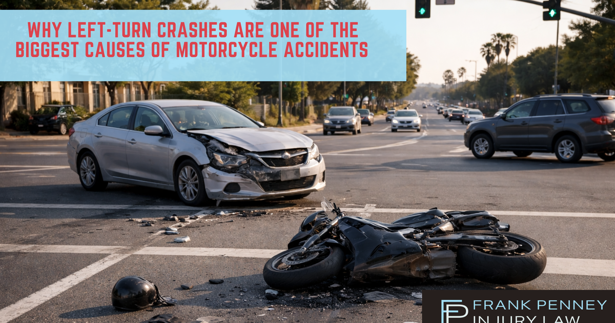 Why Left-Turn Crashes Are One of the Biggest Causes of Motorcycle Accidents in California