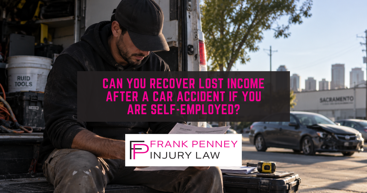 Can You Recover Lost Income After a Car Accident If You Are Self-Employed?