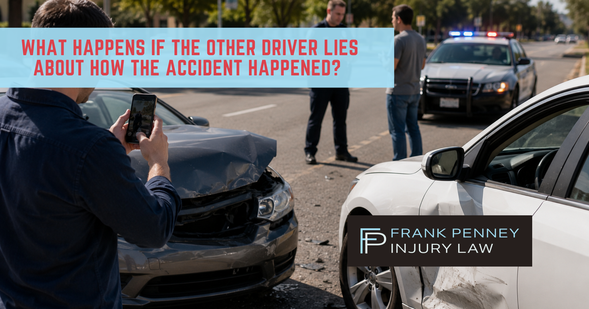 What Happens If the Other Driver Lies About How the Accident Happened? 