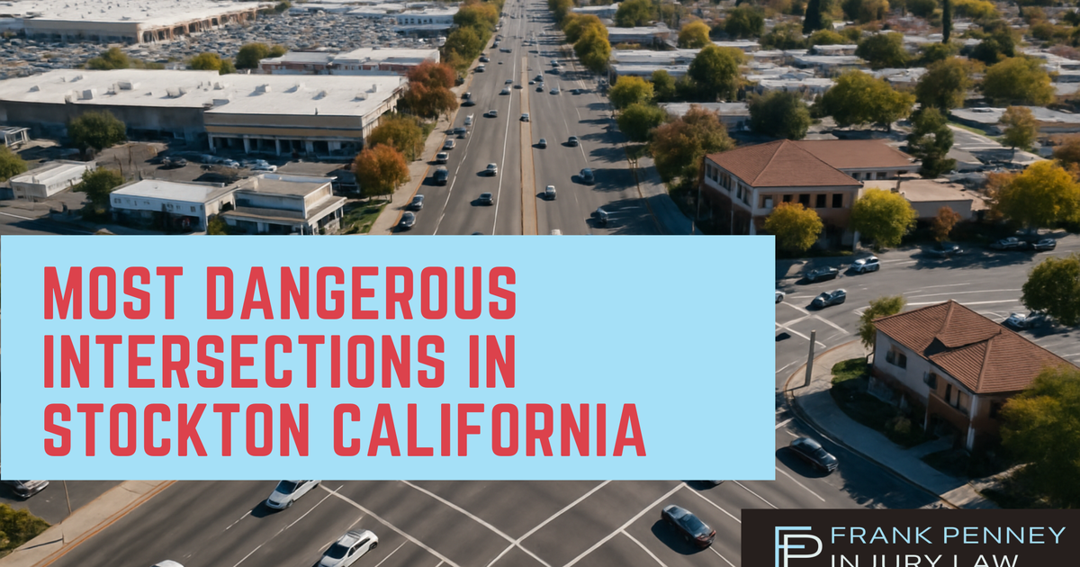The 5 Most Dangerous Intersections in Stockton California